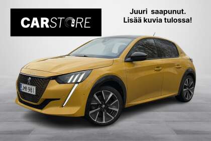 Peugeot e-208 GT 50kWh 136 Automaatti // Full LED / I-COCKPIT 3D / Visio Park / Sporttipenkit // - JMK-981