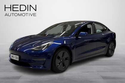 Tesla Model 3 Long Range AWD // Enhanced Autopilot / Winter Package / Premium Audio / Deep Blue Metallic // - JMO-106