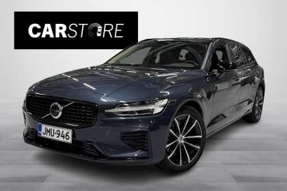 Volvo V60 T8 AWD Long Range High Performance Plus Dark aut // Sähk. Vetokoukku / Hifit / Muistipenkit // - JMU-946