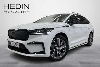 Škoda Enyaq 80 SportLine iV / Lämpöpumppu / Vetokoukku / Matrix LED / ACC / 360 Kamera / Panorama / - JOL-749