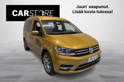 Volkswagen CADDY MAXI Highline 2,0 TDI 75kW // Adapt.Vakkari / Koukku / Webasto / Kamera / 7-Paikkainen // - JPL-516
