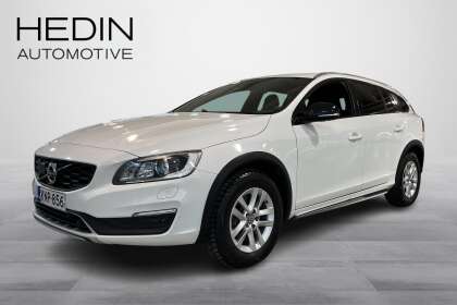 Volvo V60 CROSS COUNTRY D4 AWD Business aut // Xenon / Tutkat eteen ja taakse / Navigointi / Webasto / Lohkolämmitin / - KNP-856