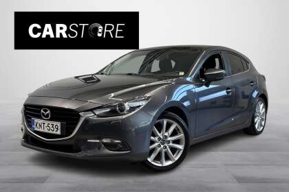 Mazda 3 5HB 2,0 (120) SKYACTIV-G Luxury 6MT 5ov BY1 // Ratinlämmitys / HUD / BOSE / peruutuskamera // - KNT-539