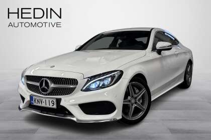 Mercedes-Benz C 200 Coupé A Business AMG // Burmester / Sporttipenkit / ILS-LED Ajovalot // - KNV-119