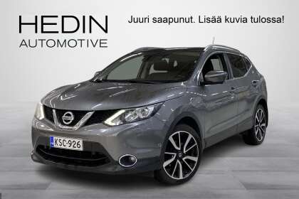 Nissan QASHQAI DIG-T 163 Tekna 2WD 6M/T E6 Design Pack 19" Leather // 1 om. Suomi-auto / 360° / Koukku / Panorama / - KSC-926
