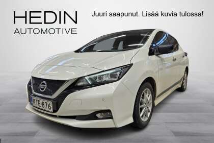 Nissan LEAF Tekna 40 kWh 2-tone FI // ACC / BOSE Audio / BLIS / 360° / Navi / 2x aluvanteet / Suomi-auto // - KTE-876