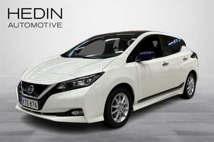 Nissan LEAF Tekna 40 kWh 2-tone FI // ACC / BOSE Audio / BLIS / 360° / Navi / 2x aluvanteet / Suomi-auto // - KTE-876