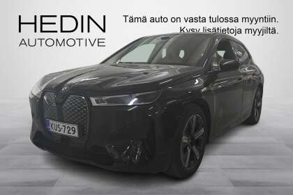 BMW IX xDrive40 Fully Charged // Sport/ Ajoavustimet/ Koukku/ Laser/ H&K/ Sky Lounge/ HEAT/ 360/ Comfort ac - KUS-729