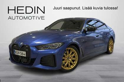 BMW I4 M50 Charged Plus / Suomi-auto / M Penkit / Laser / H&K / vetokoukku / Comfort access / - KUV-364