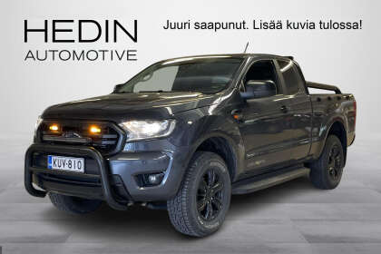 Ford RANGER Super Cab 2,0 TDCi 170 hp A10 4x4 Wolftrak // PA-lämmitin / Vetokoukku / Navi / Työvalot - KUV-810