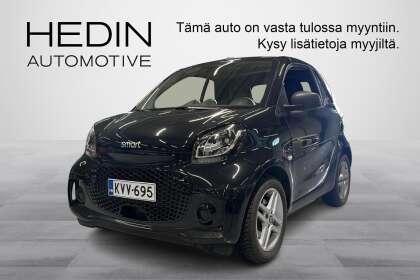 Smart FORTWO cabrio EQ // Katso kilsat! / Nahkapenkit / Vakkari / AUX / Automaattinen ilmastointi / 2x renkaat // - KVV-695