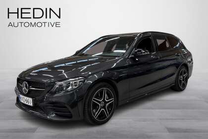 Mercedes-Benz C 300 e T A Business AMG Edition EQ Power // Multibeam LED / Taittuva koukku / Nahat / Premium paketti - KVZ-661