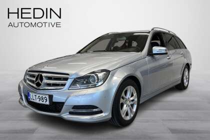 Mercedes-Benz C 180 BE T A Premium Business 1,6 // Xenonit / Vakkari / Koukku / Tutkat / Suomi auto // - LLT-989