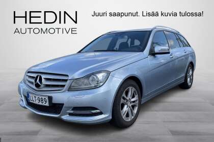 Mercedes-Benz C 180 BE T A Premium Business 1,6 // Xenonit / Vakkari / Koukku / Tutkat / Suomi auto // - LLT-989