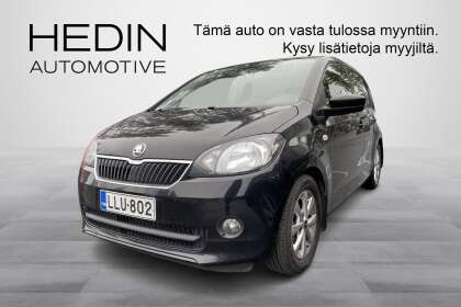 Škoda Citigo 1,0 75 Elegance ASG Autom. 5-ov. // Moottorinlämmitin / hyvät nastat! - LLU-802