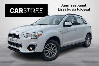 Mitsubishi ASX 1,6 Cleartec Invite // Suomi-auto / Vakkari / Lohko+ sis. Pistoke / Kattokaiteet // - LMK-699