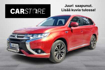 Mitsubishi OUTLANDER PHEV Instyle Navi Business 4WD 5P // Merkkikirja / Lohko ja sisäpistoke / Koukku / Kamera / Tutkat / - LNB-366