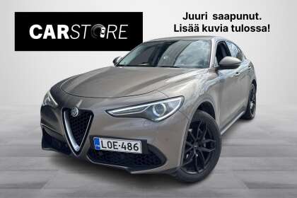 Alfa Romeo Stelvio 2,0 Bensiini 200hp AT8 AWD Super // Kuljet.istuin muistilla / Vakkari / Lämm. Ohjauspyörä // - LOE-486