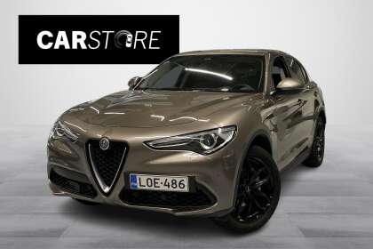 Alfa Romeo Stelvio 2,0 Bensiini 200hp AT8 AWD Super // Kuljet.istuin muistilla / Vakkari / Lämm. Ohjauspyörä // - LOE-486