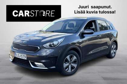 Kia NIRO 1,6 GDI Hybrid LX DCT / Suomi-auto / Ratinlämmitys / Moottorin lämmitin + sisä / Vakionopeudensäädin - LOJ-579