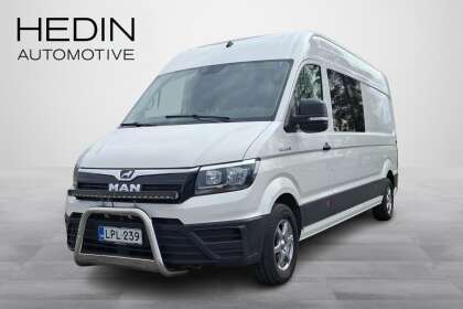 MAN TGE 7-p retkeilyauto TGE 2,0TDI 103 kW, 4490, fwd aut // ALV-vähen. / Kamera / Koukku / Juuri huollettu - LPL-239