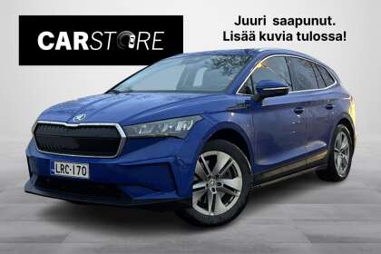 Škoda Enyaq 80 Launch Edition iV // Kahdet renkaat & Vanteet / Suomi-auto / Lämpöpumppu / Peruutuskamera // - LRC-170