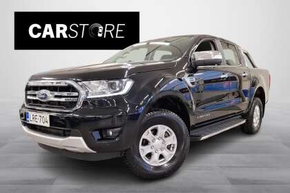 Ford RANGER Double Cab 2,0 TDCi 213 hp A10 4x4 Limited / 1-OM Suomiauto / Webasto / Keyless / Kamera / Koukku - LRE-704