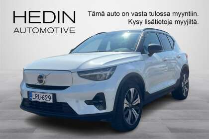 Volvo XC40 Recharge Twin Ultimate aut // Suomi-auto / Mukautuva vakkari / 360-kamera / Lämpöpumppu / Panorama / - LRU-629