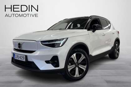 Volvo XC40 Recharge Twin Ultimate aut // Suomi-auto / Mukautuva vakkari / 360-kamera / Lämpöpumppu / Panorama / - LRU-629