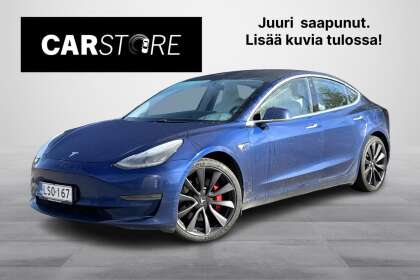 Tesla Model 3 Performance Dual Motor AWD // Juuri katsastettu! / Panoraama / Premium Sound / Autopilot // - LSO-167