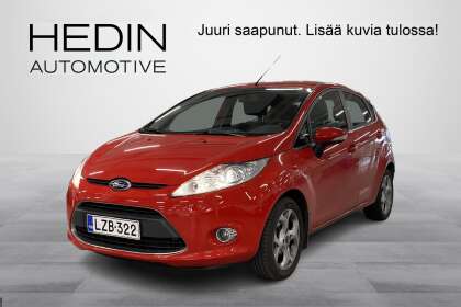 Ford FIESTA 1,4 96 hv Titanium M5 5-ovinen // 1-omisteinen / Suomi-auto / Ilmastointi / - LZB-322
