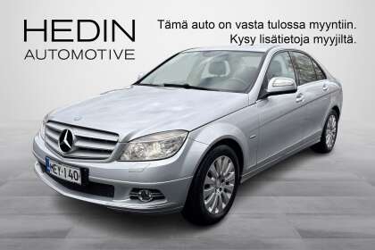 Mercedes-Benz C 180 Kompressor A Business // Vetokoukku / Moottorilämmitin+ sisäpistoke / 2x renkaat aluvanteilla - MEY-140