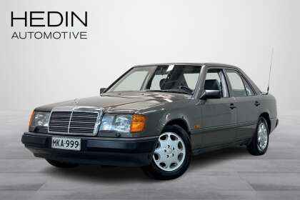 Mercedes-Benz E 260 E W124 // Harrastajan helmi! / 2 om. Suomi-auto / Webasto / Kattoluukku / Vetokoukku // - MKA-999