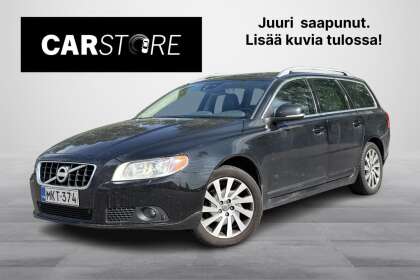 Volvo V70 D3 Summum S/S aut // PA-Lisälämmitin / Navigointi / Sähköpenkit muistilla / Huoltokirja! / - MKT-374
