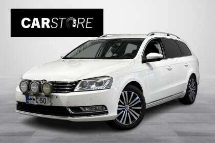Volkswagen PASSAT Variant Highline 2,0 TDI 125 kW // Myydään Huutokaupat.com / Lämmitettävä tuulilasi / Koukku // - MMC-501