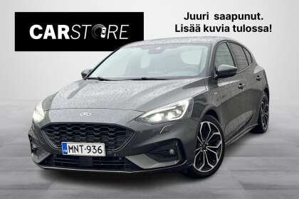 Ford FOCUS 1,5 EcoBoost 150hv A8 ST-Line 5-ovinen // Webasto / Adapt. LED / B&O / Adapt. vakkari / 1. om! - MNT-936