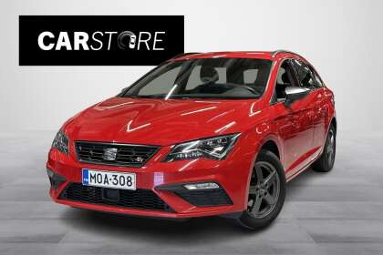 Seat LEON SPORTSTOURER 1,5 TGI 131 FR Business Class DSG // Adapt.Vakkari / Kessy / Nahka-alcantara / Navigointi! - MOA-308