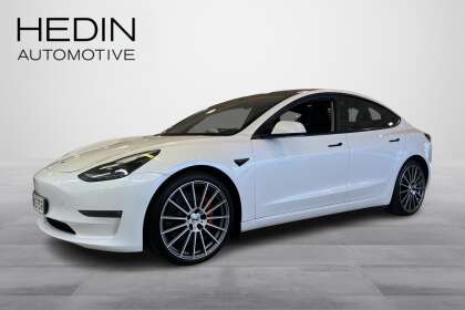 Tesla Model 3 Performance // Led / 2 x Alumiinivanteet / Lasikatto / Kamera / Autopilot / Tutkat / Navigointi / - MOE-737