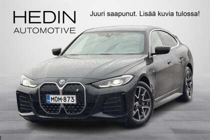BMW I4 eDrive40 Fully Charged //M Sport / HiFi / Koukku / Kamera / HUD / ACC / **BPS Takuu 24kk/40tkm** - MOM-873
