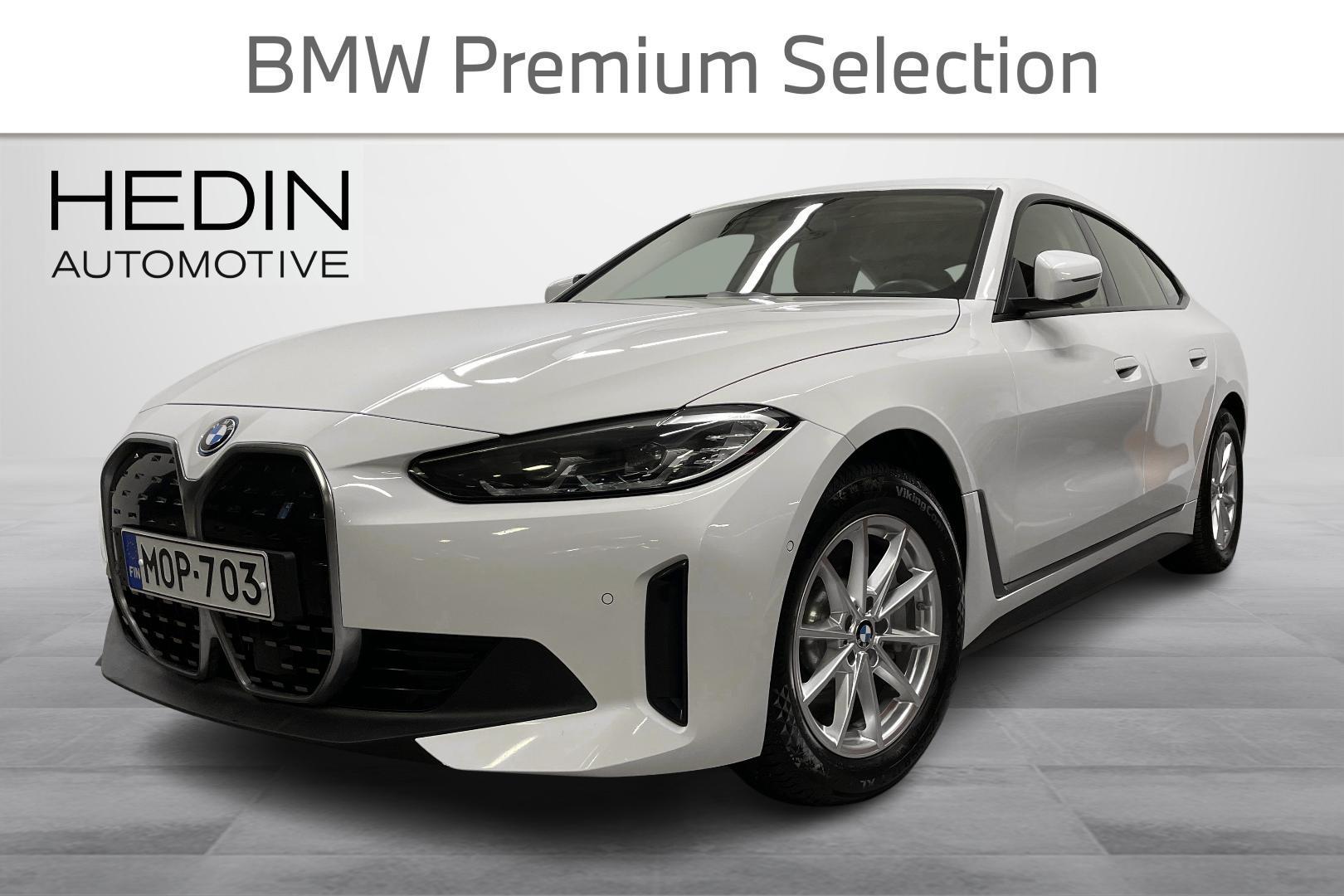 BMW I4 eDrive40 // Navi/ LED/ Avaimeton/ Kamera/ 1.om/ Suomiauto/