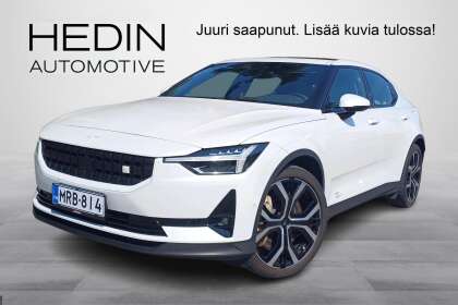 POLESTAR 2 Long Range Dual Motor Performance, 350kW, 78kWh//Panorama/Ilm. etuist. nahkaa/ACC/HarmanKardon/2x20" - MRB-814