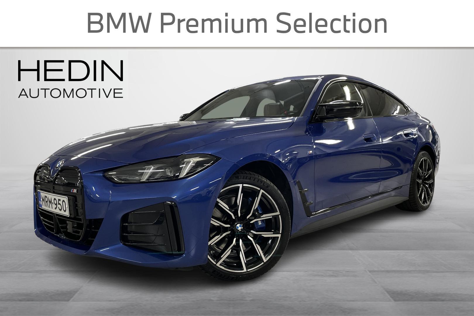 BMW i4 M50 M50 xDrive Charged M Sport // Aktiivi vakkari/ Koukku/ Comfort access/ H&K