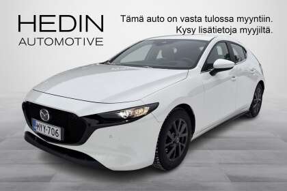 Mazda 3 Hatchback 2,0 (180hv) M Hybrid Skyactiv-X AWD Elegance MT Black / Nahkat / Bose / ACC / HUD / - MYY-706