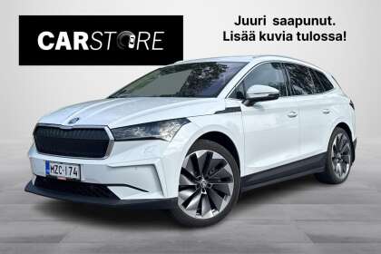 Škoda Enyaq 80 "125 EDITION"  iV Suite // Nahkaverhoilu / Vetokoukku / Matrix / ACC / P-Kamera / Lämpöpumppu // - MZC-174