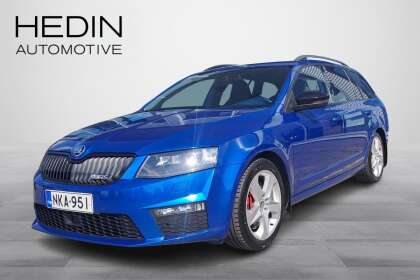 Škoda Octavia Combi 2,0 TSI RS 220hv / Vetokoukku / Kahdet renkaat / Mukautuva vakkari / LED - NKA-951