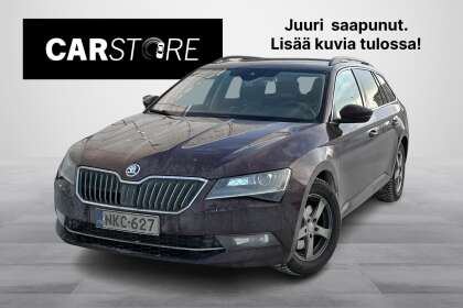 Škoda Superb Combi 1,6 TDI Ambition // Xenonit / Blind Spot / Tutkat eteen ja taakse / Lämm. tuulilasi / Vakkari! - NKC-627