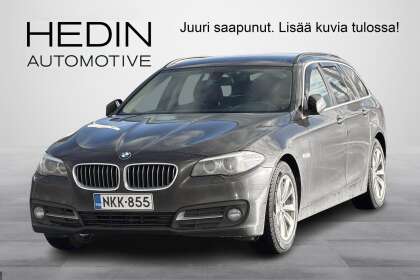 BMW 520 F11 Touring 520d A xDrive Edition Exclusive //Kaukosäätöinen lämmitin / Koukku / Nahkasisusta - NKK-855