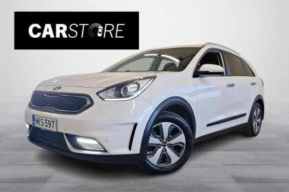 Kia NIRO 1,6 GDI Hybrid EX DCT / 1-OM Suomiauto / Vakkari / Kamera / Koukku / Kaistavahti / Navi / JBL - NKS-397