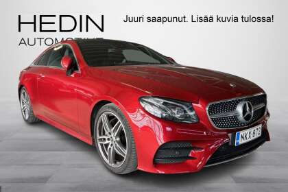 Mercedes-Benz E 220 d A Coupé Business AMG // Ovien sulkemisavustin/ Burmester/ Panorama/ Nahat/ Muistipenkit/ 360° - NKX-872