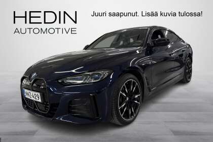 BMW i4 M50 // Ajoavustimet/ H&K/ Koukku/ Laser-ajovalot/ 360-kamera/ Nahkaverhoilu - NNZ-429
